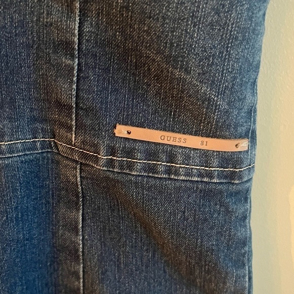 Guess Denim Slit Midi Dress - Picture 10 of 12